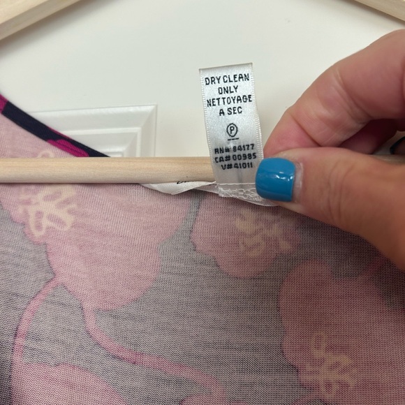 Diane Von Furstenberg 100% Silk Luxury Midi Fuschia Floral Sleeveless Dress Sz 2 - Picture 5 of 9